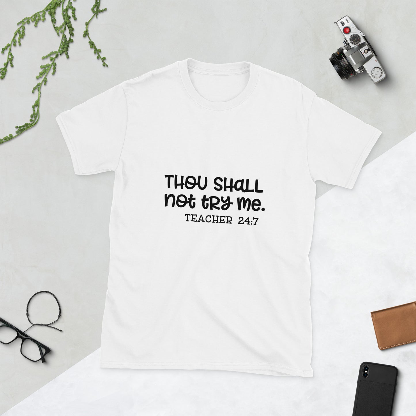 Thou shalt not try me Short-Sleeve Unisex T-Shirt