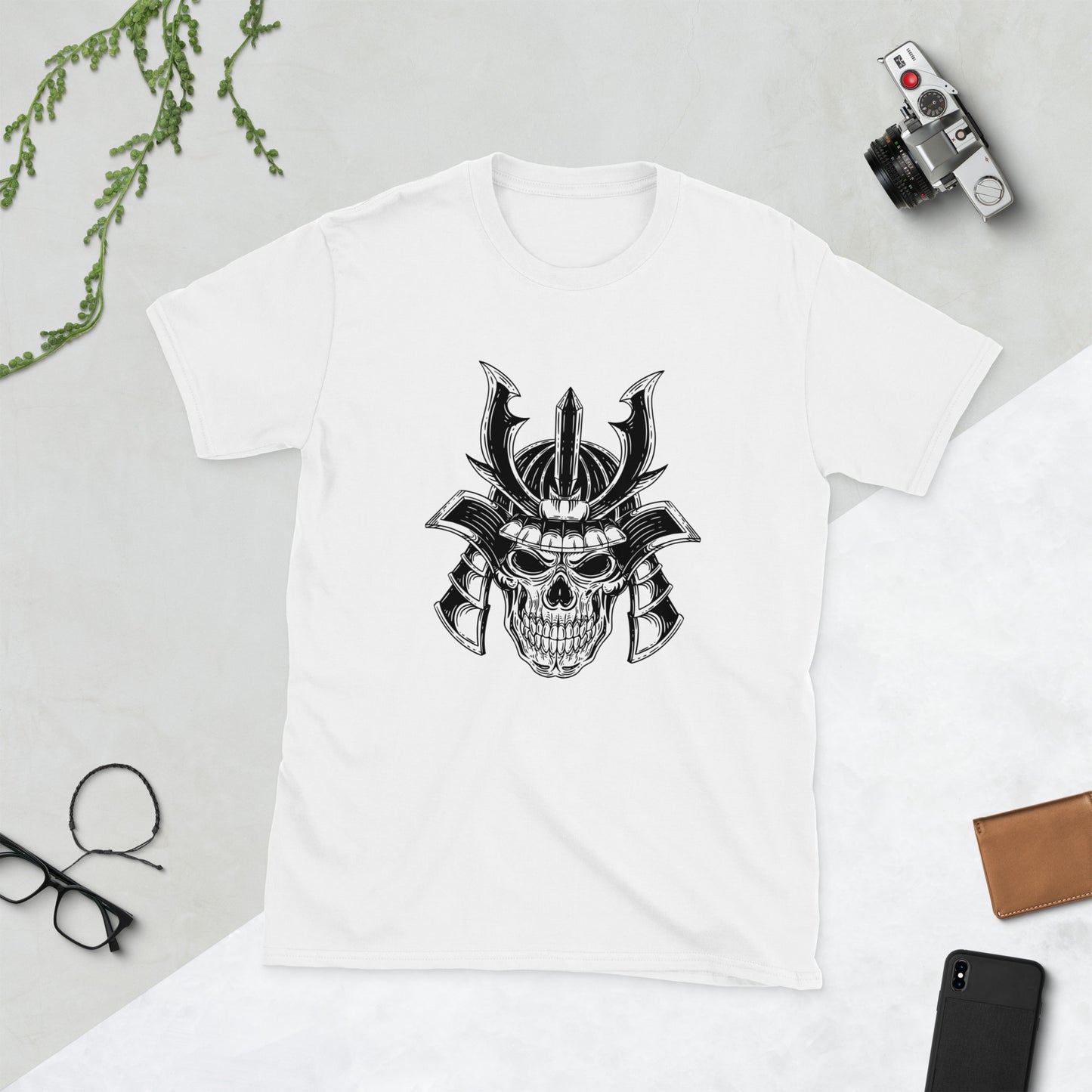 Skull Warrior Short-Sleeve Unisex T-Shirt