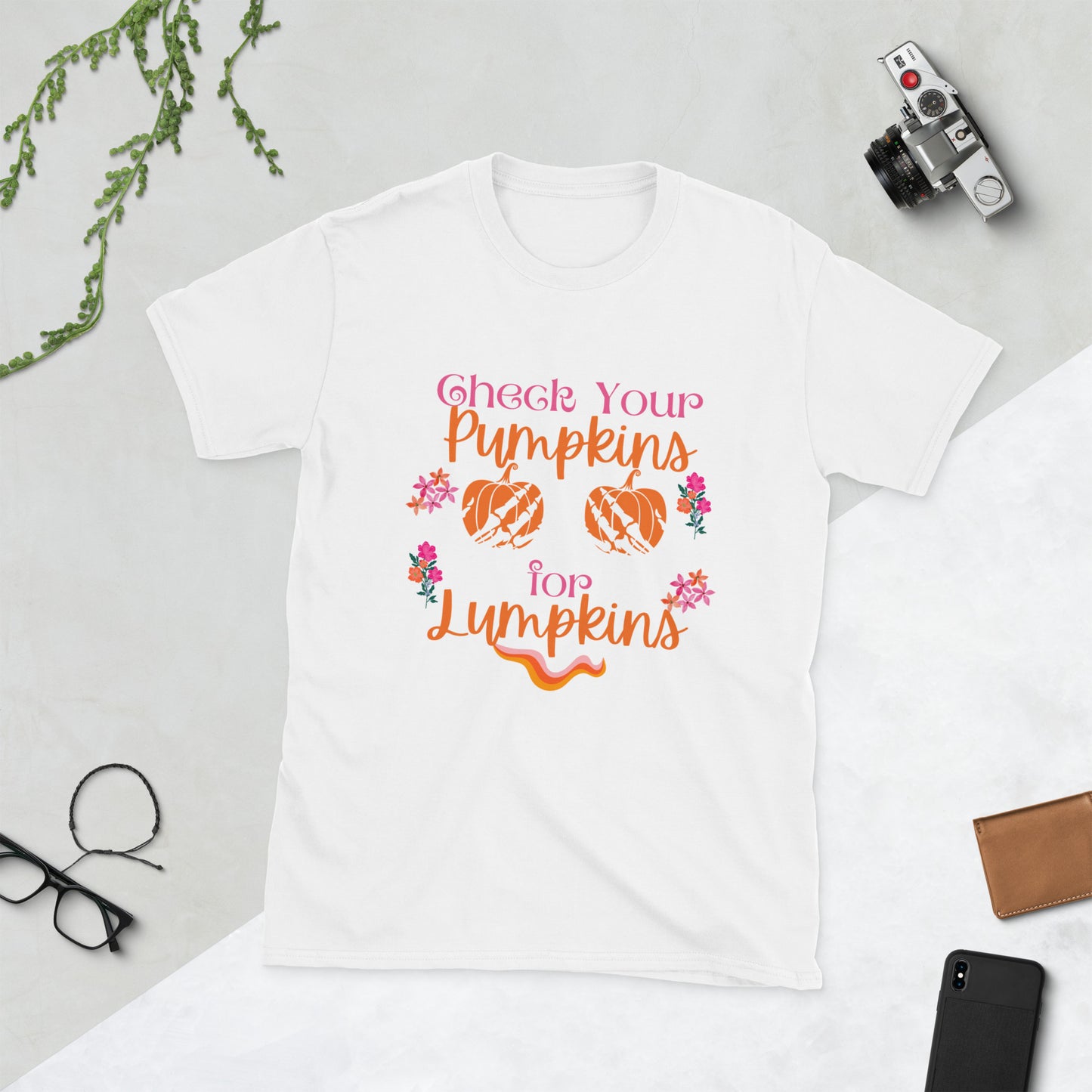 Check your pumpkins Short-Sleeve Unisex T-Shirt