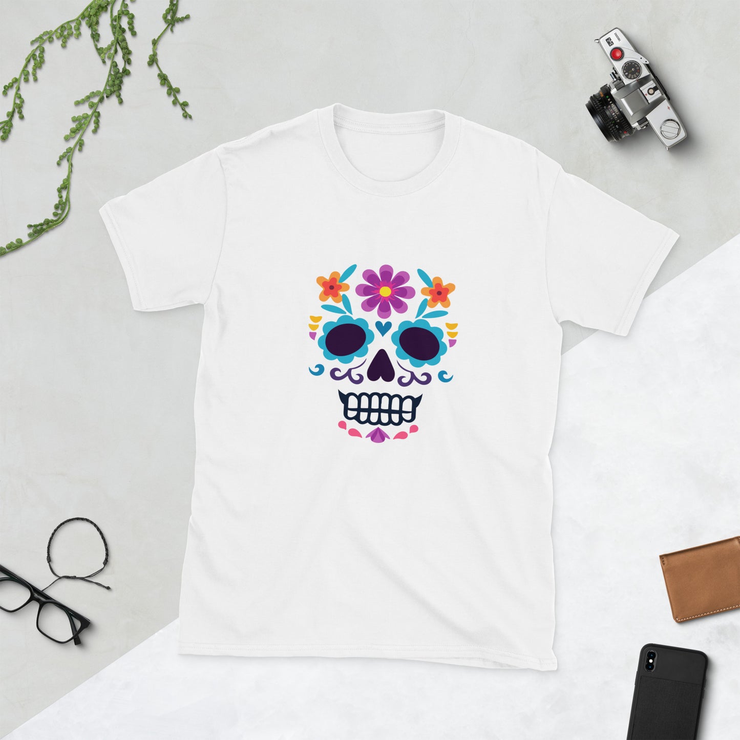 Day of the dead 3 Short-Sleeve Unisex T-Shirt