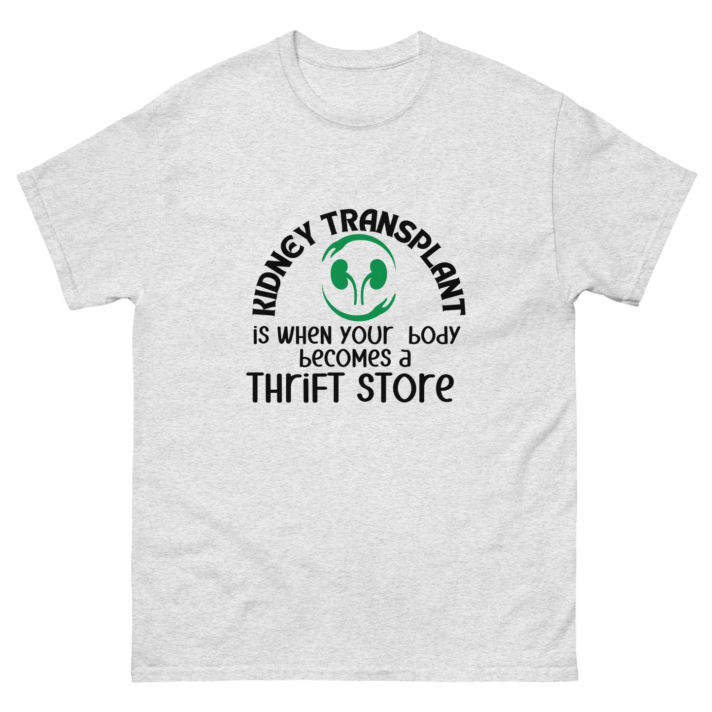 When your body becomes thrift store Unisex classic tee