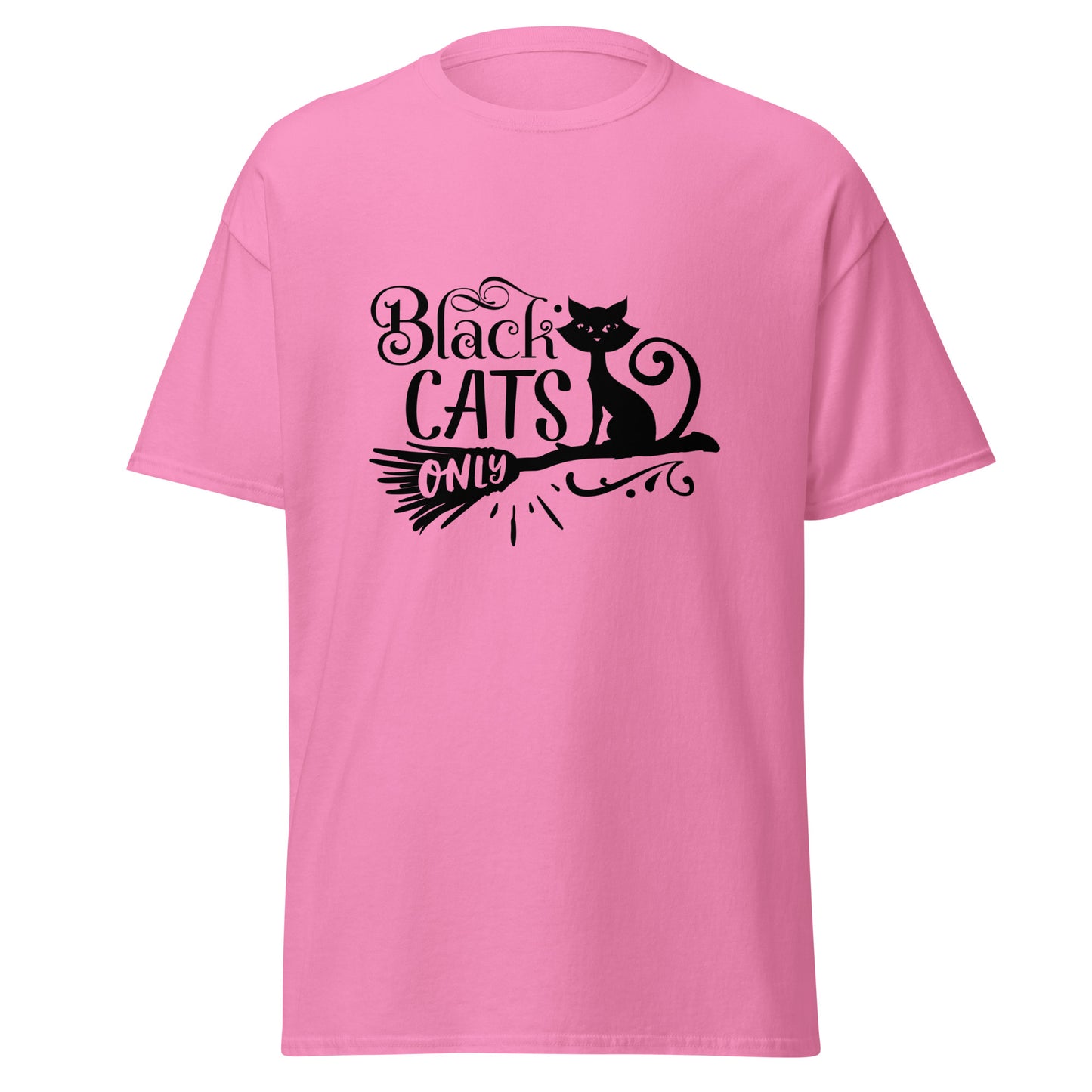 Black cats only Unisex classic tee