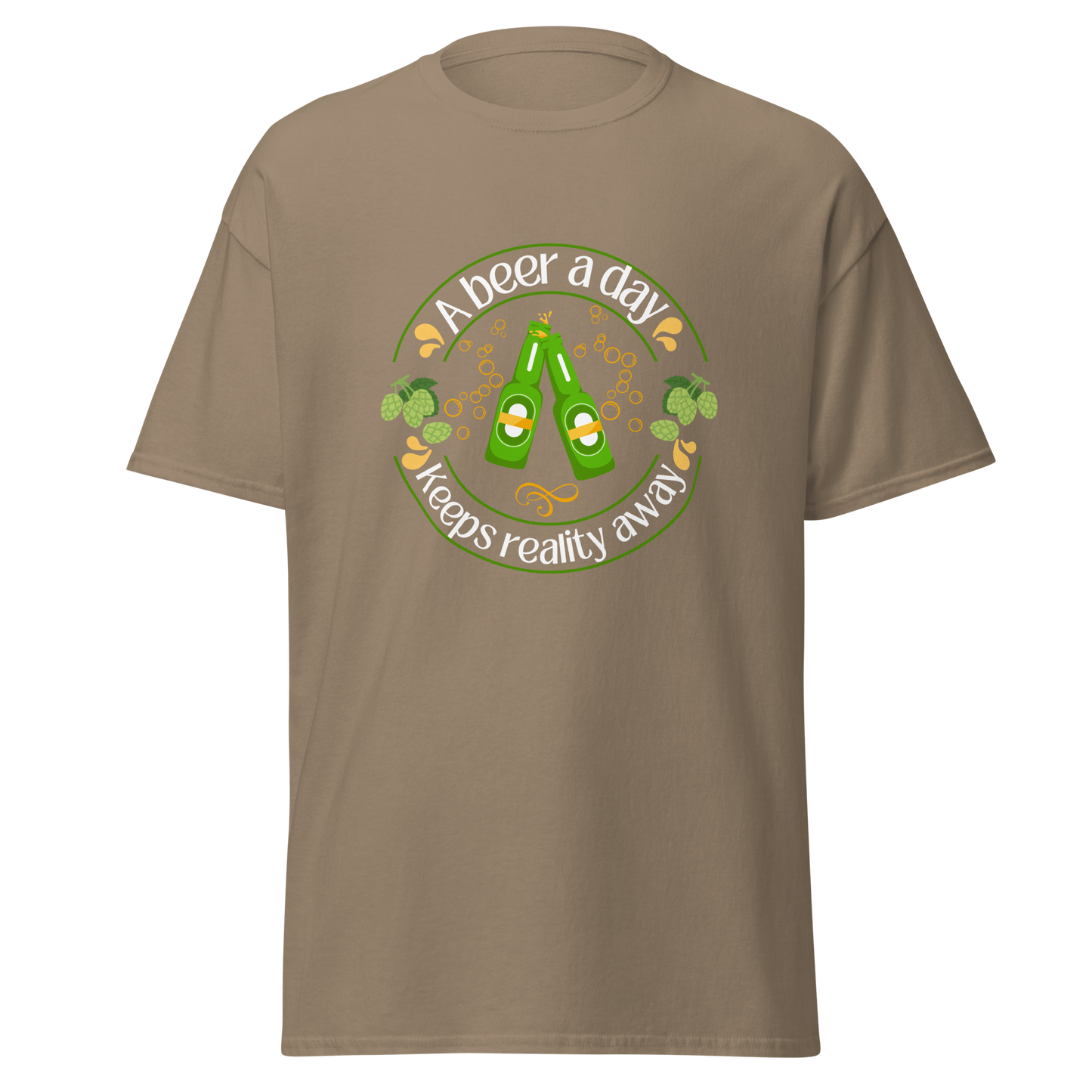 A beer a day Unisex classic tee