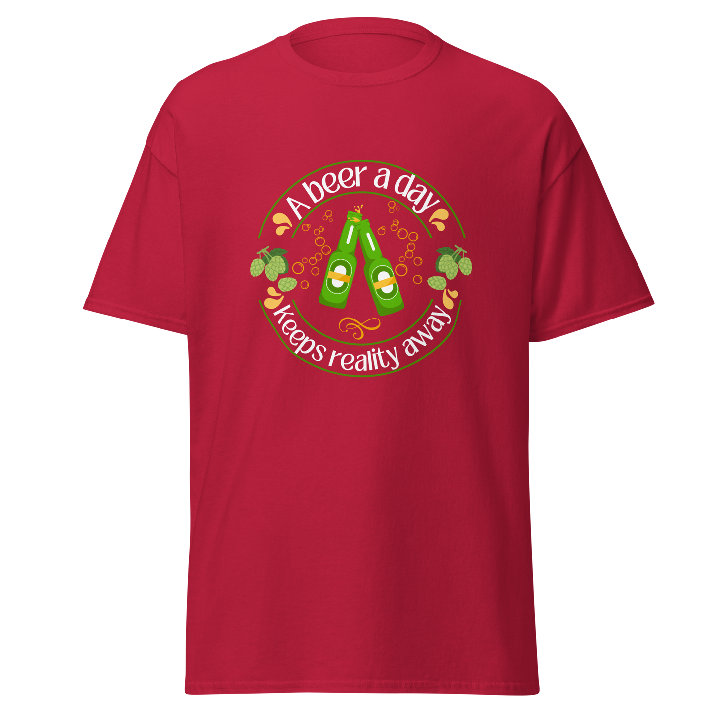 A beer a day Unisex classic tee