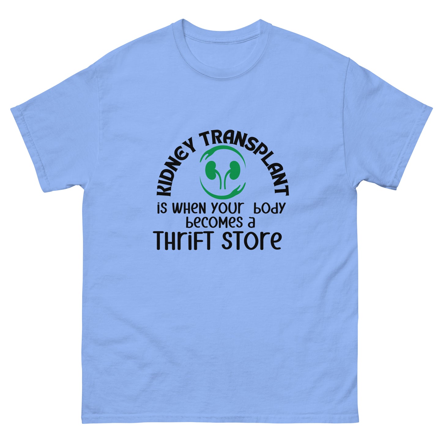 When your body becomes thrift store Unisex classic tee