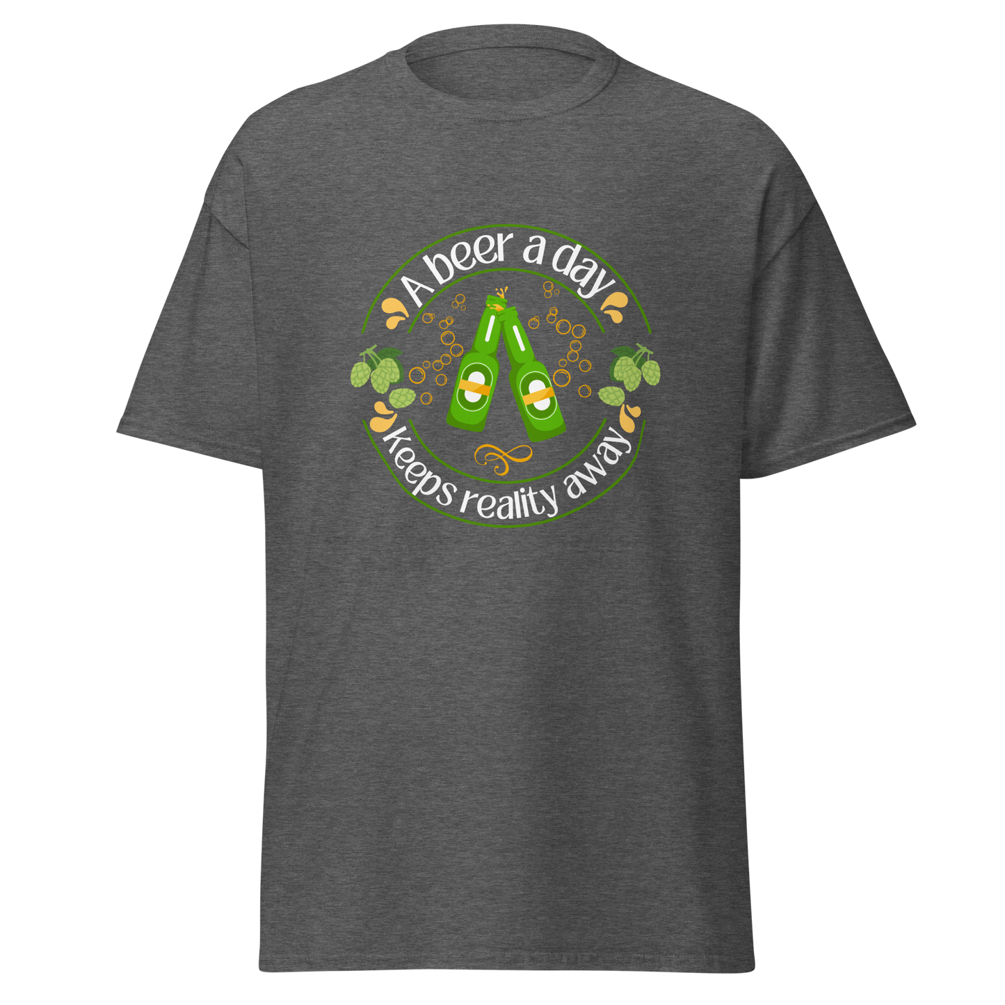 A beer a day Unisex classic tee