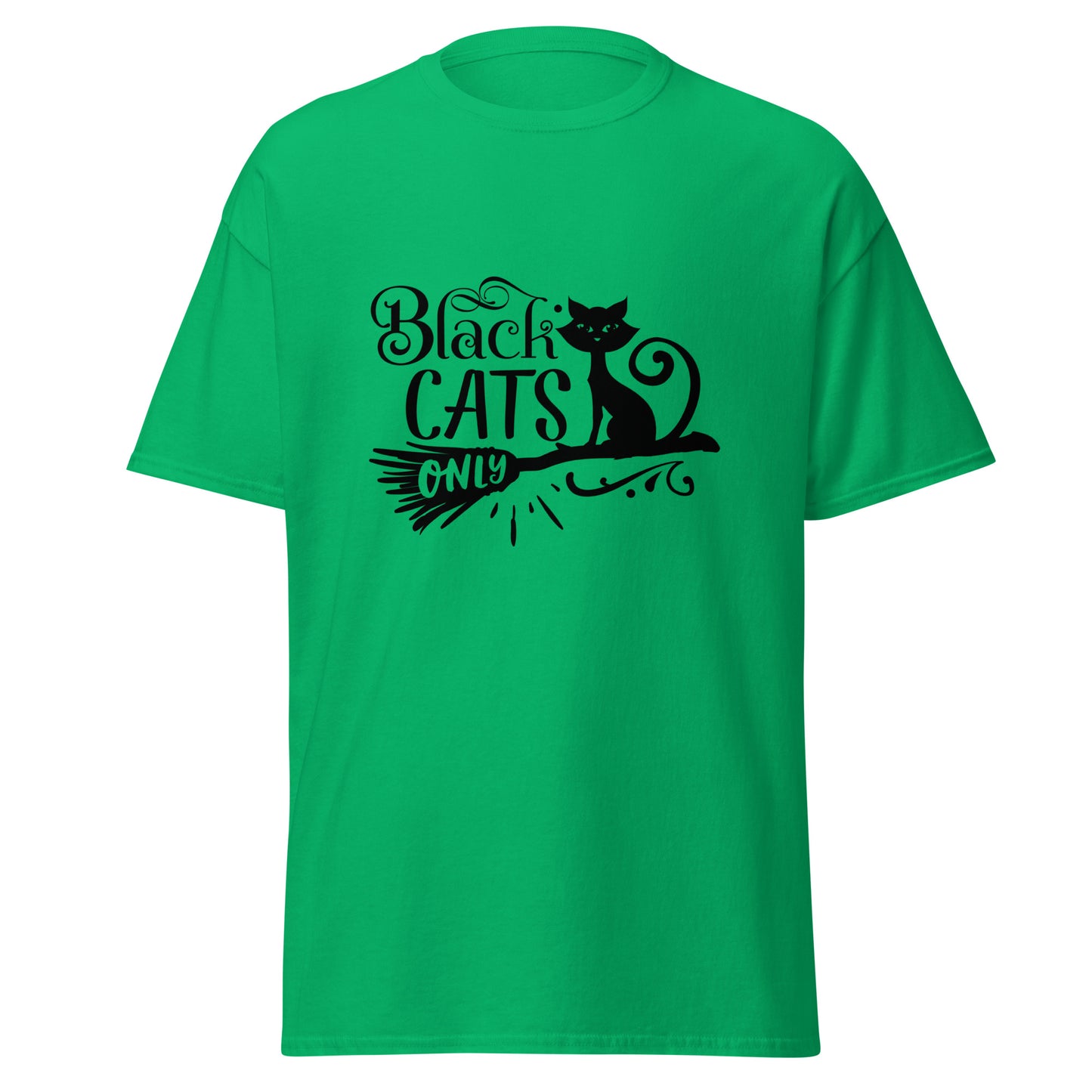 Black cats only Unisex classic tee