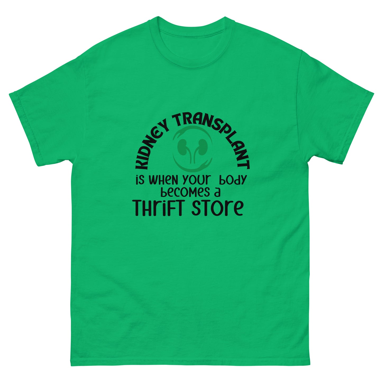 When your body becomes thrift store Unisex classic tee