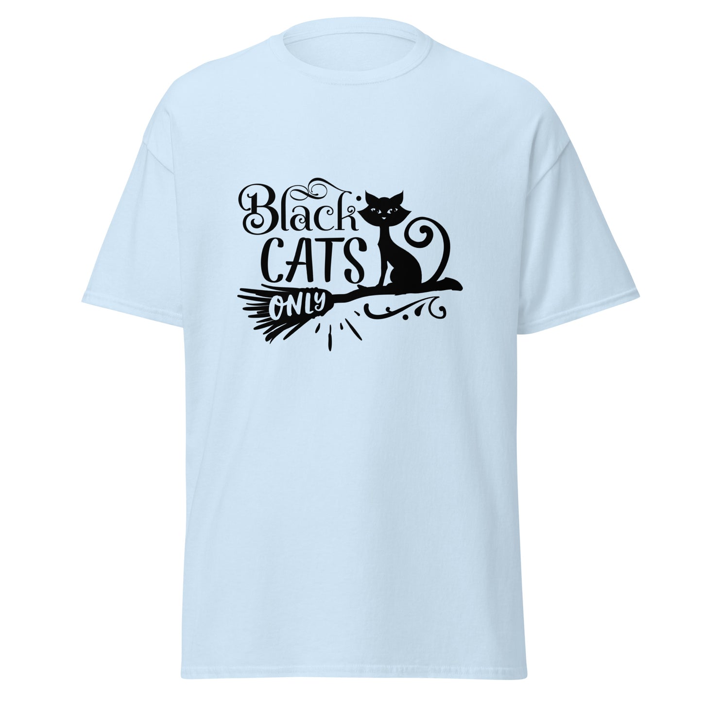 Black cats only Unisex classic tee