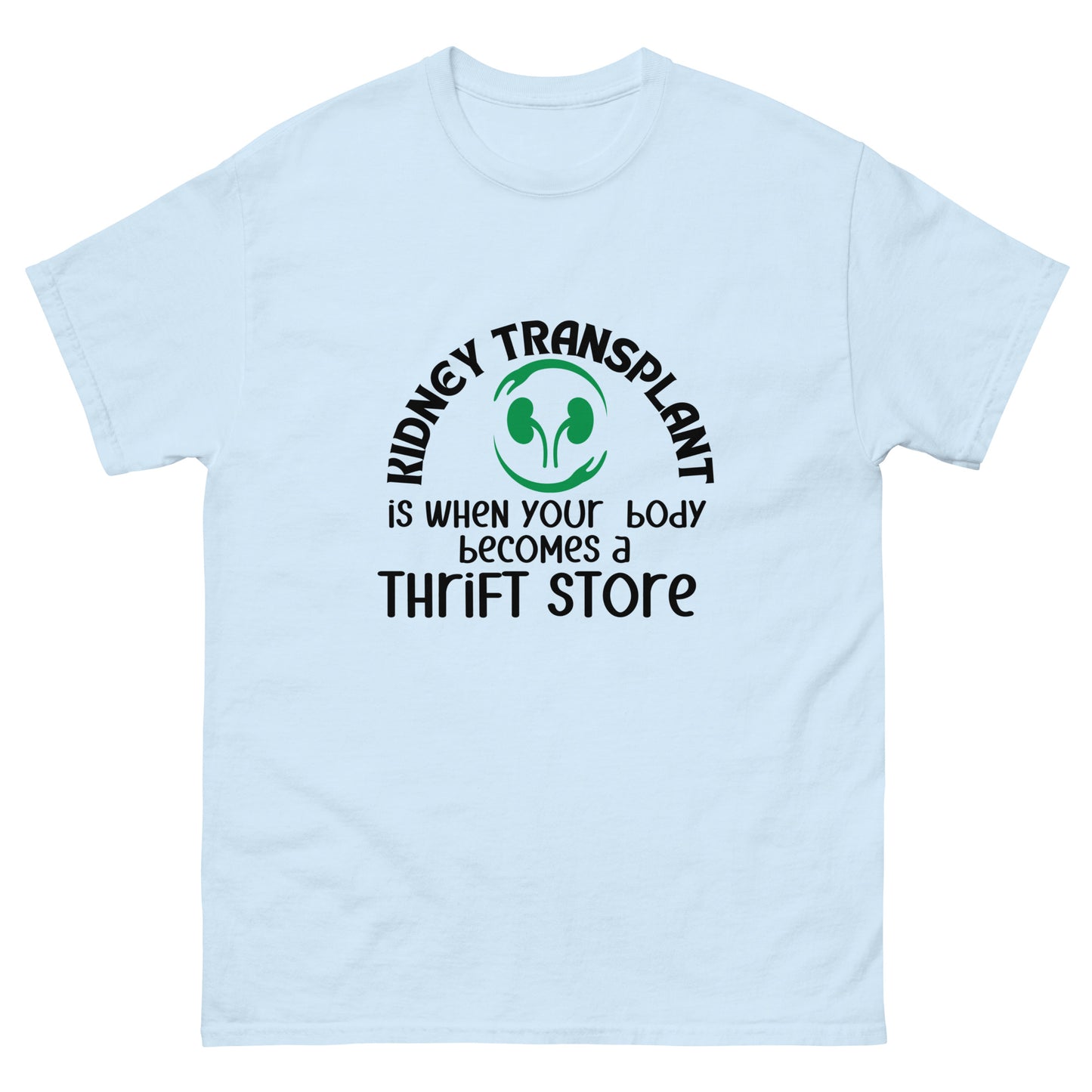 When your body becomes thrift store Unisex classic tee