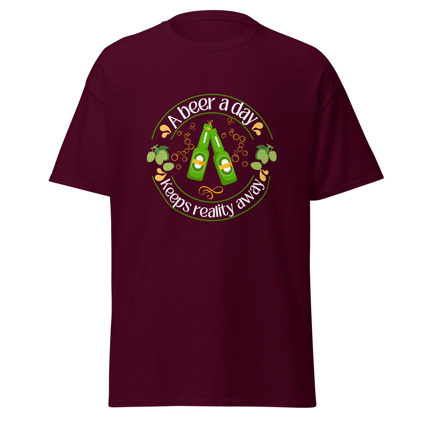 A beer a day Unisex classic tee