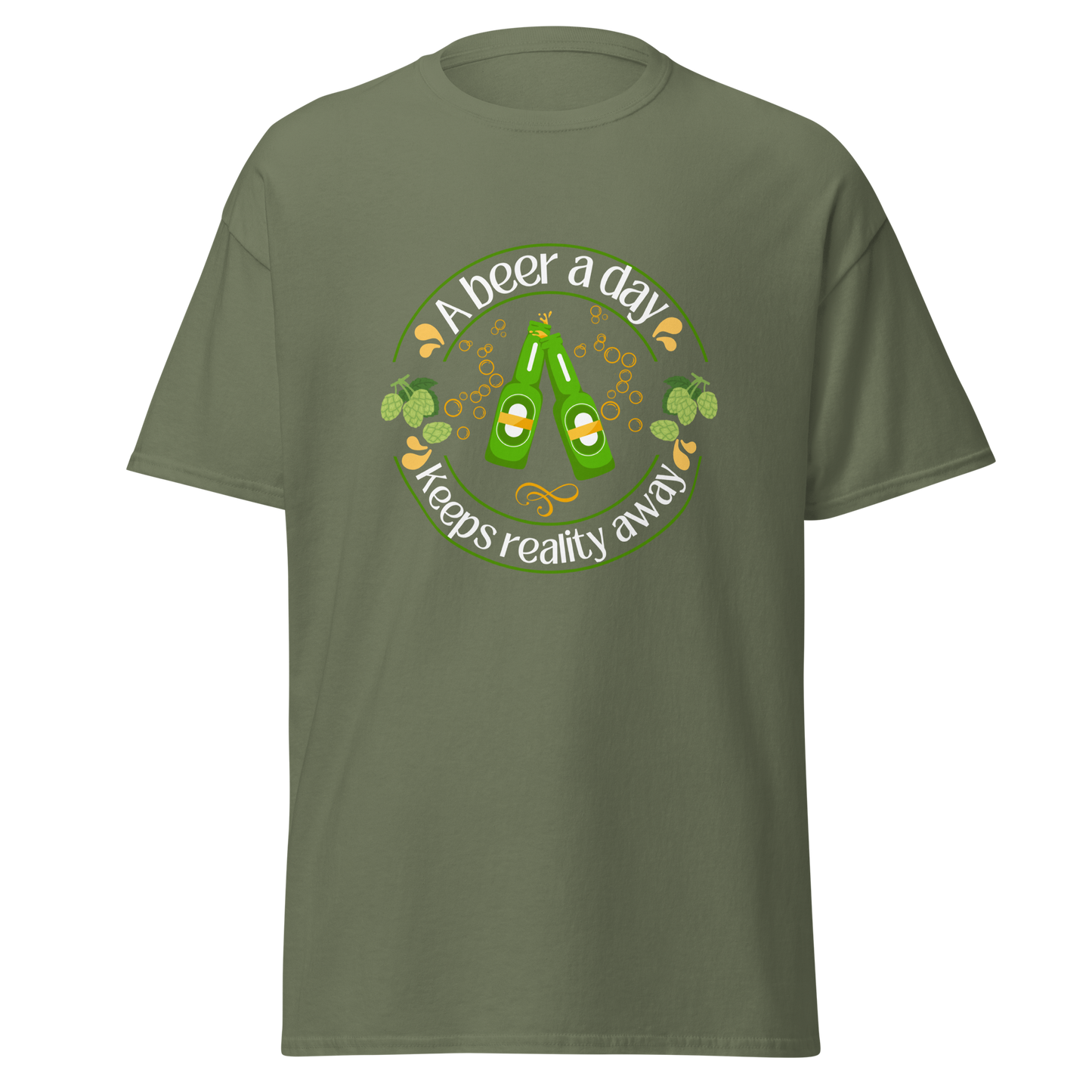 A beer a day Unisex classic tee