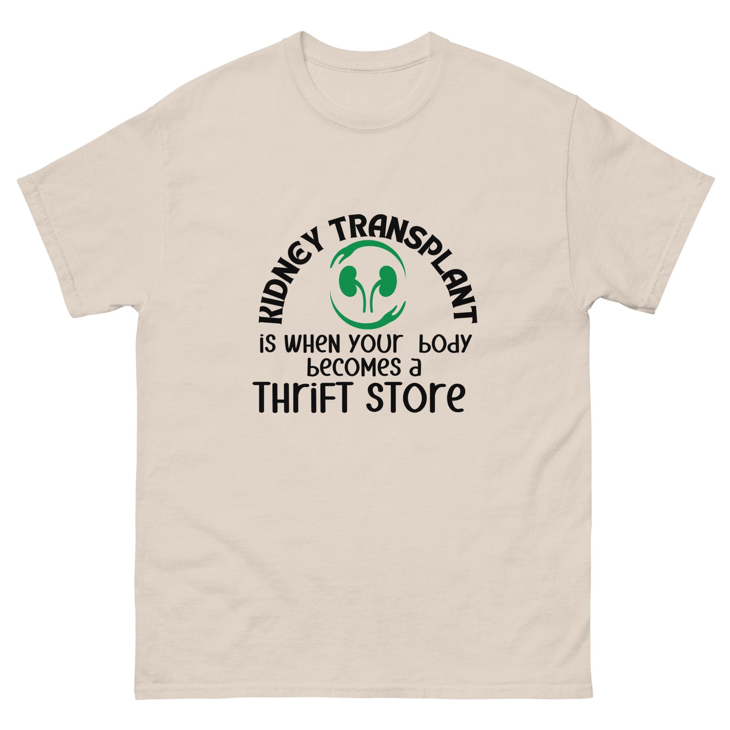 When your body becomes thrift store Unisex classic tee