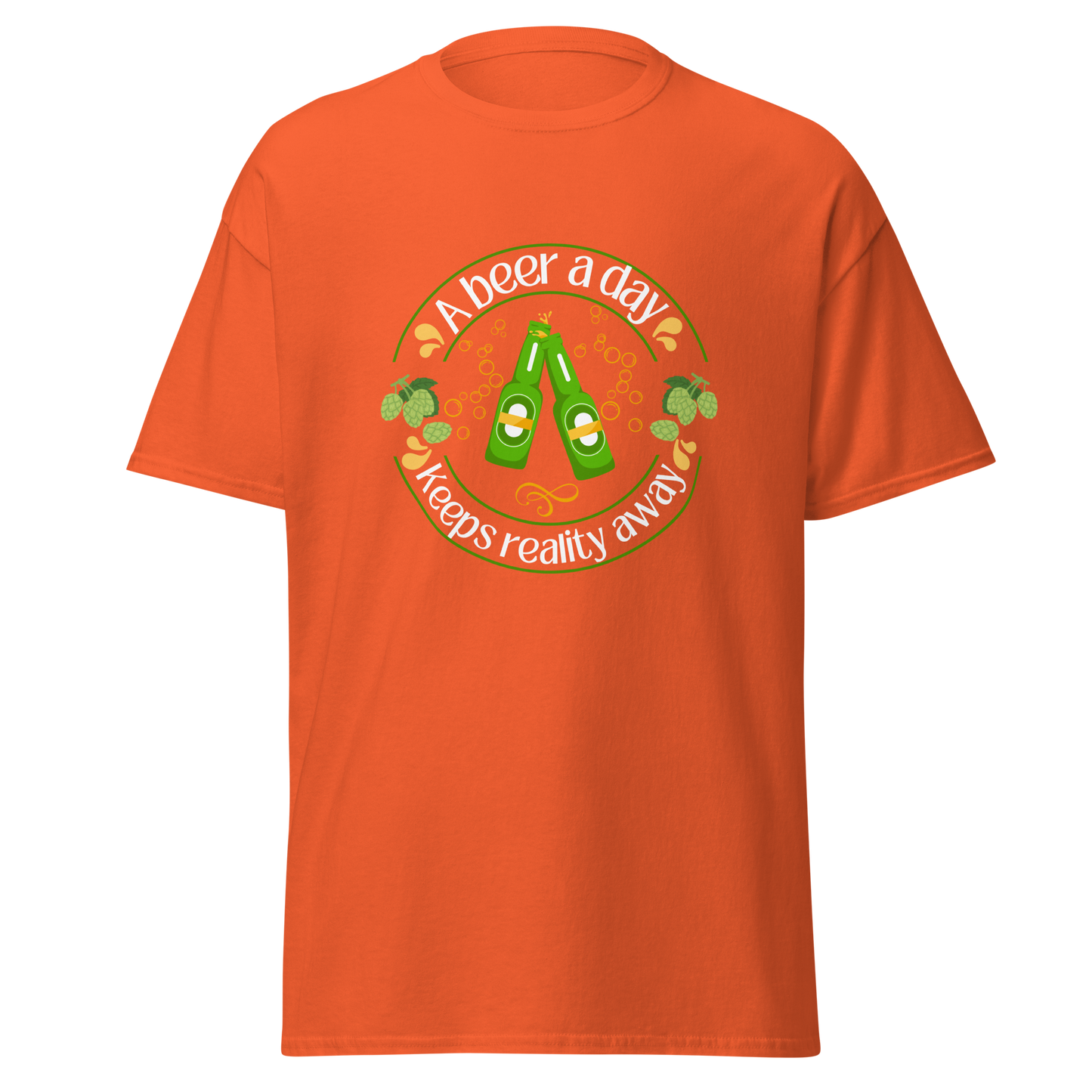 A beer a day Unisex classic tee