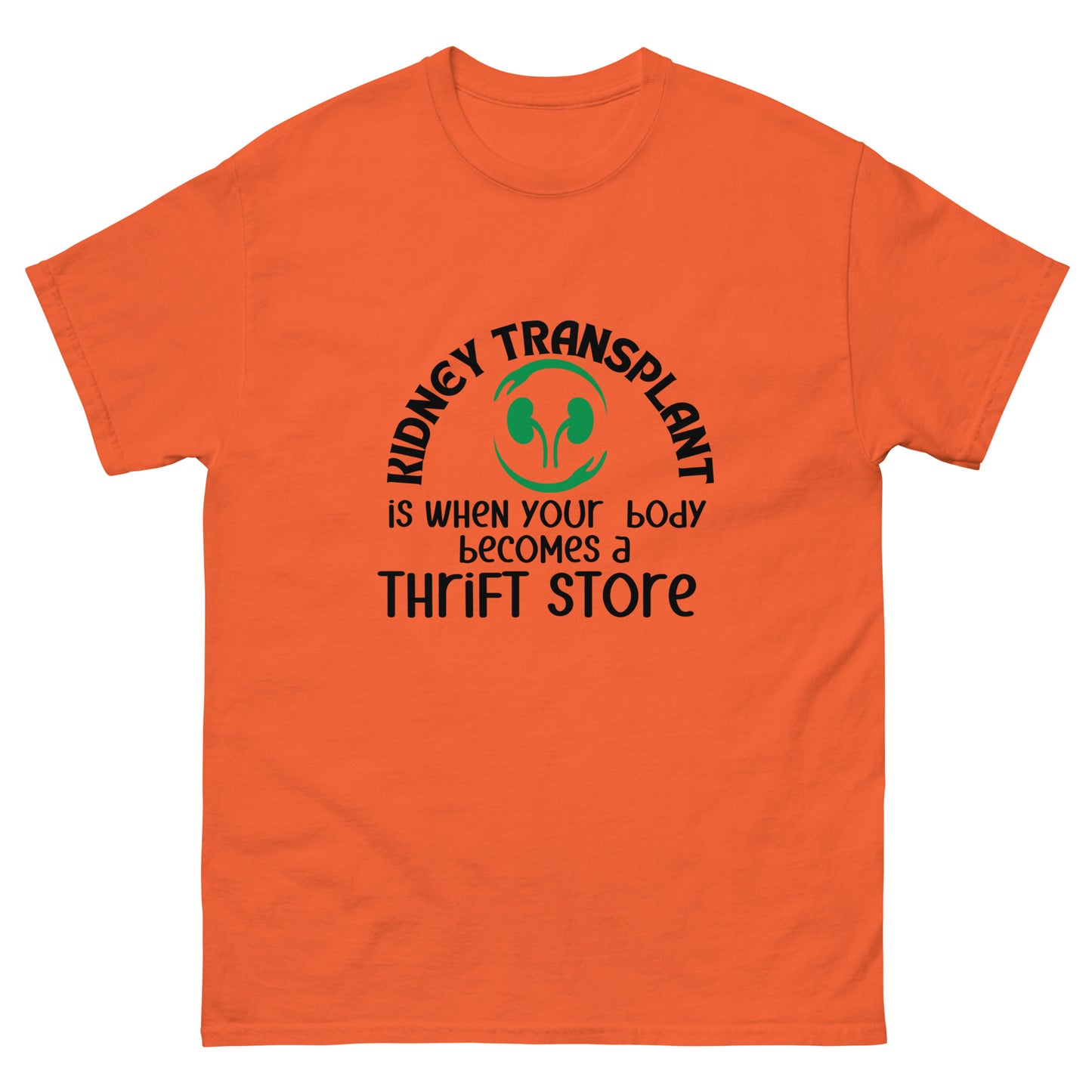When your body becomes thrift store Unisex classic tee