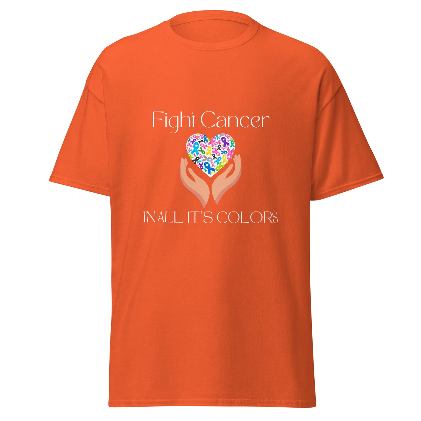 Fight all cancer Unisex classic tee