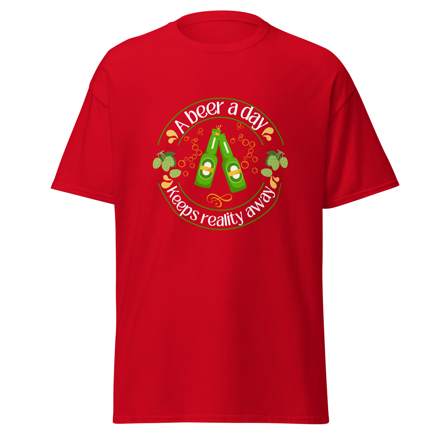 A beer a day Unisex classic tee