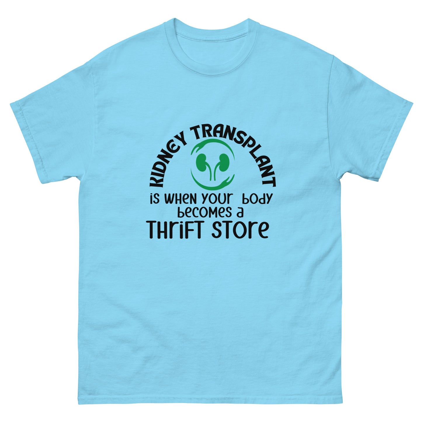 When your body becomes thrift store Unisex classic tee