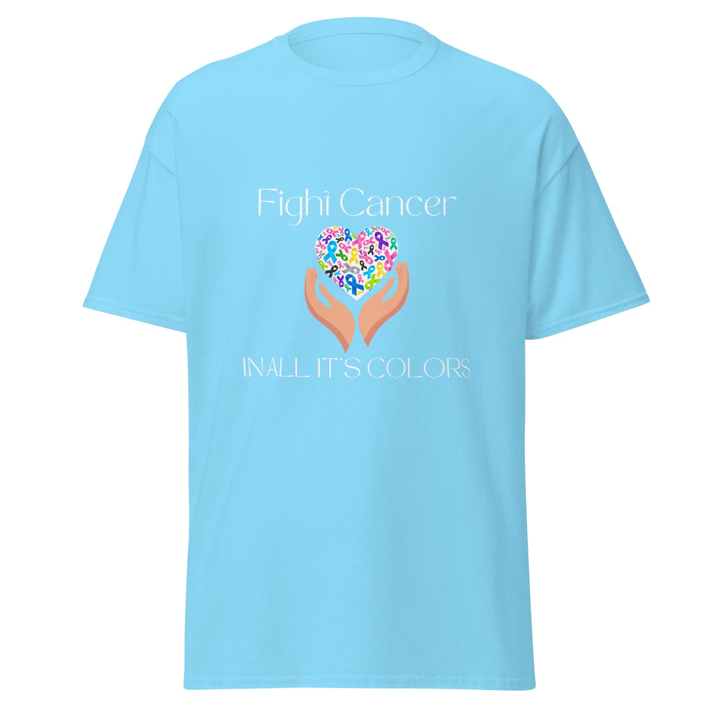 Fight all cancer Unisex classic tee