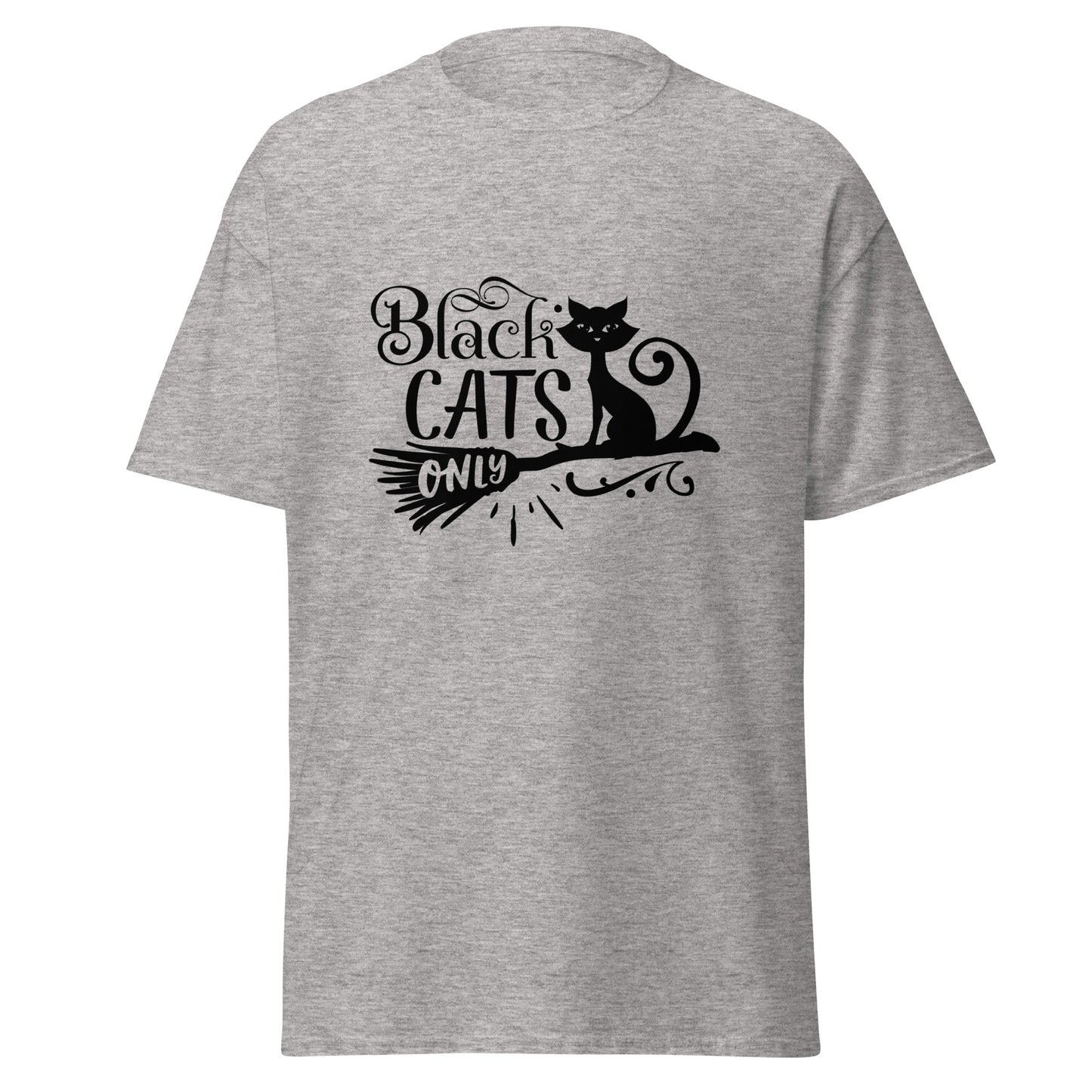 Black cats only Unisex classic tee