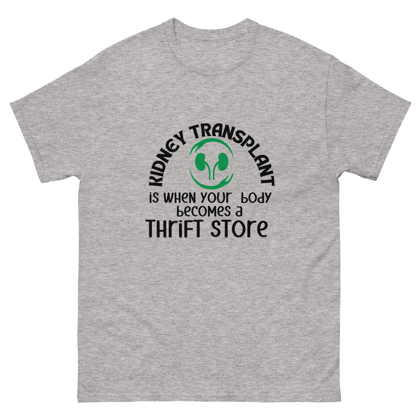 When your body becomes thrift store Unisex classic tee