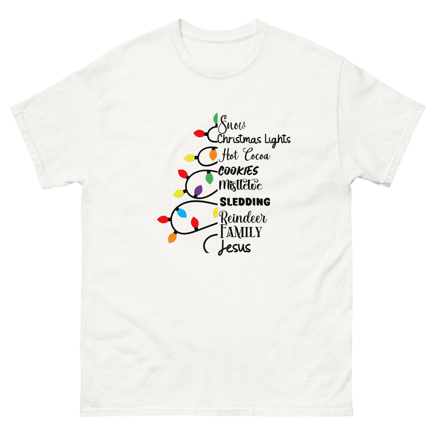 Christmas tree Unisex classic tee