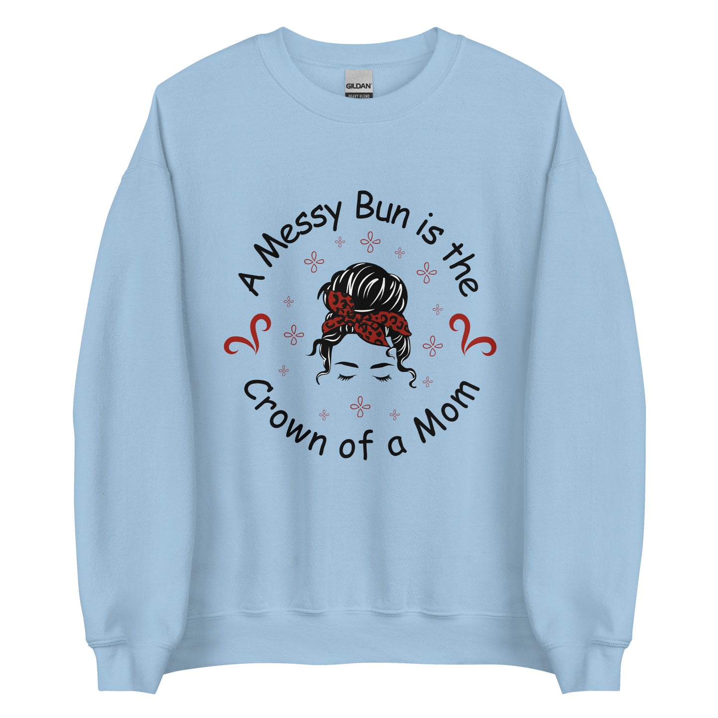 Messy bun Unisex Sweatshirt