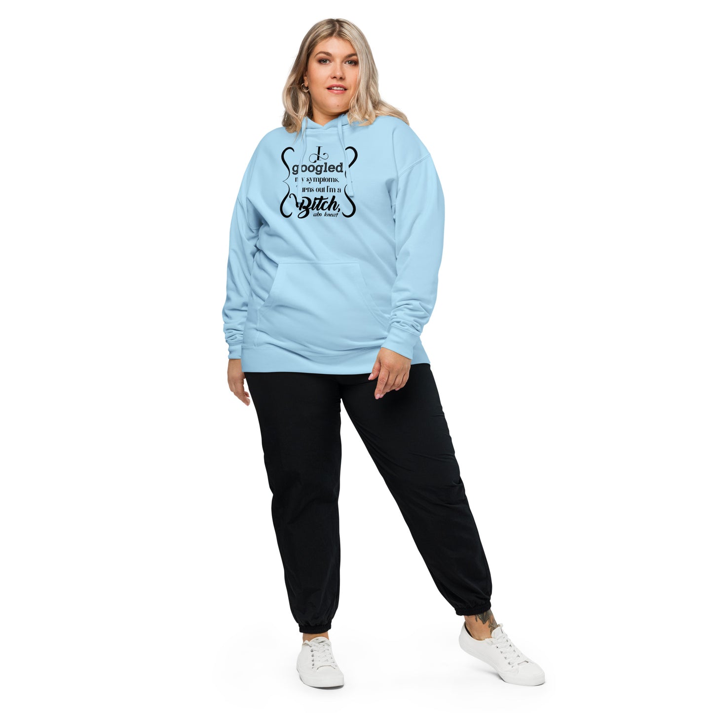 I’m a bitch Unisex midweight hoodie