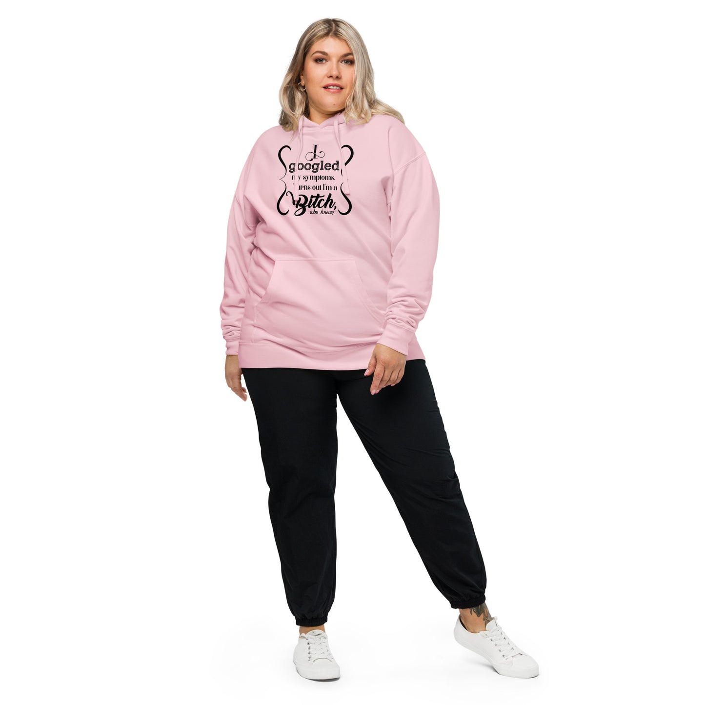 I’m a bitch Unisex midweight hoodie
