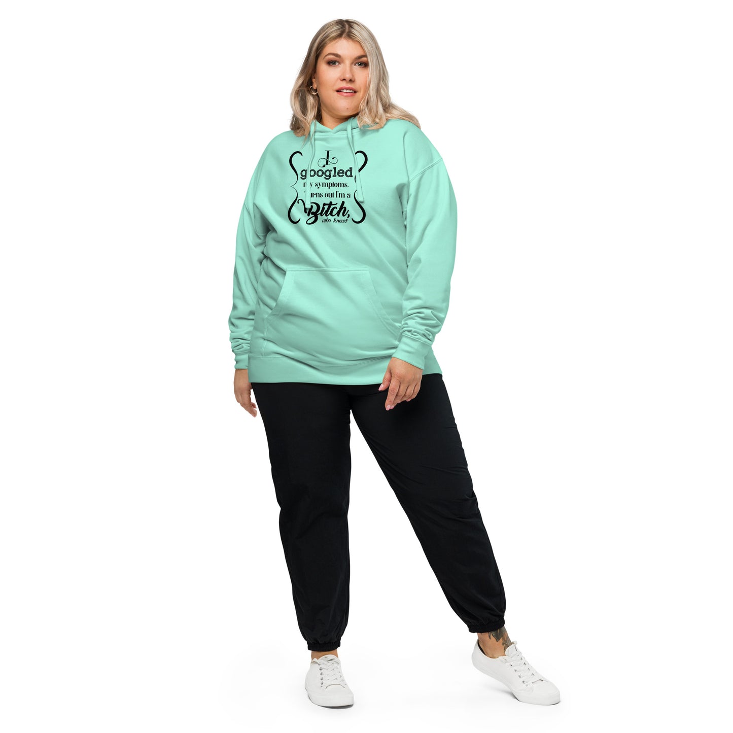 I’m a bitch Unisex midweight hoodie