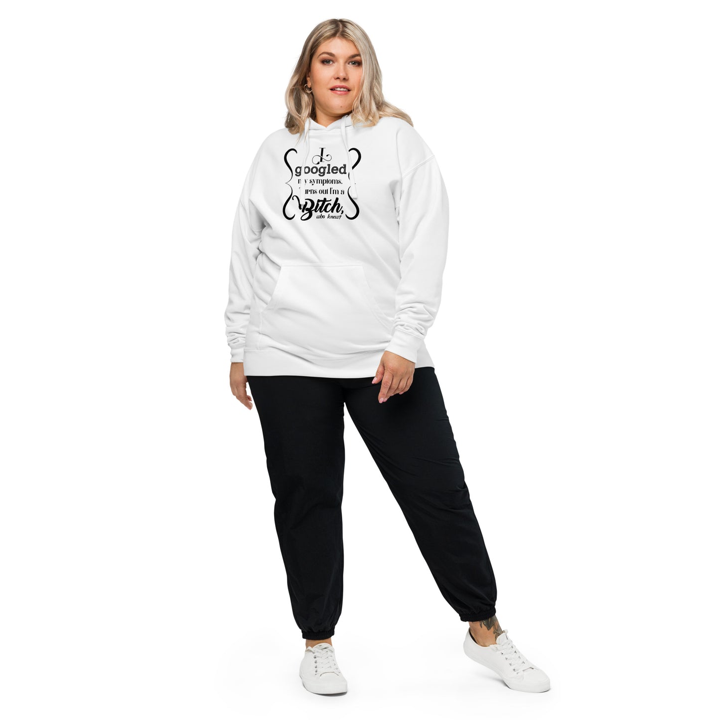 I’m a bitch Unisex midweight hoodie