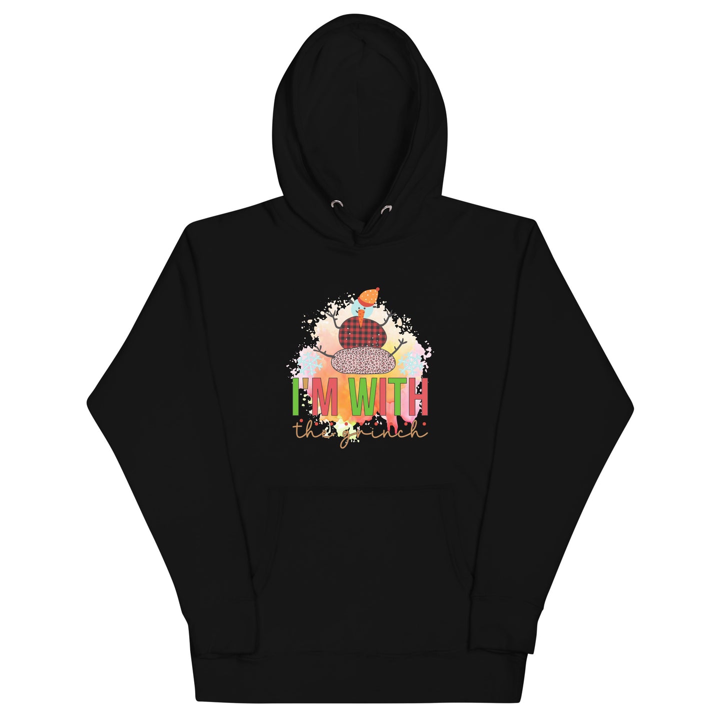 I’m with the grinch Unisex Hoodie