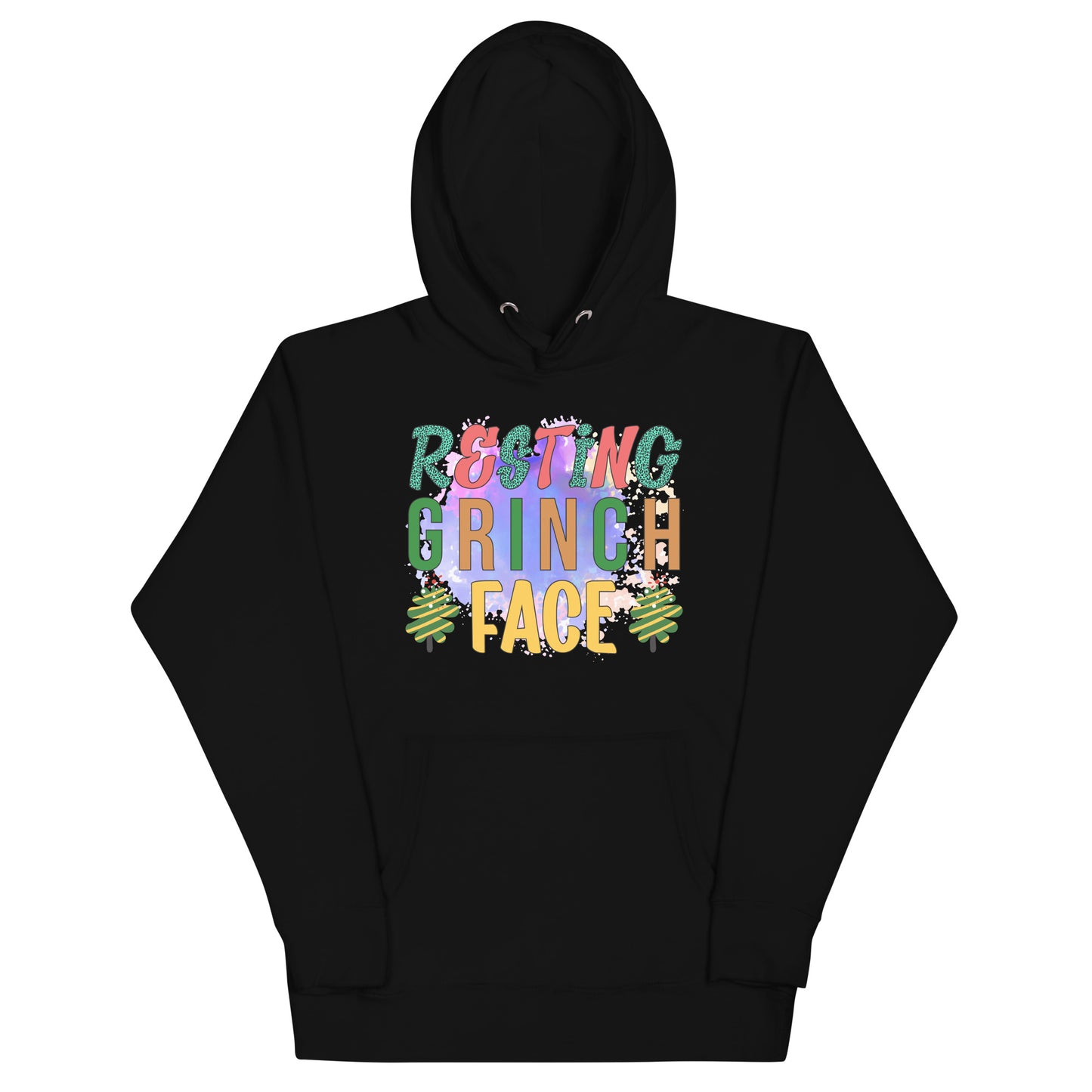 Resting grinch face Unisex Hoodie