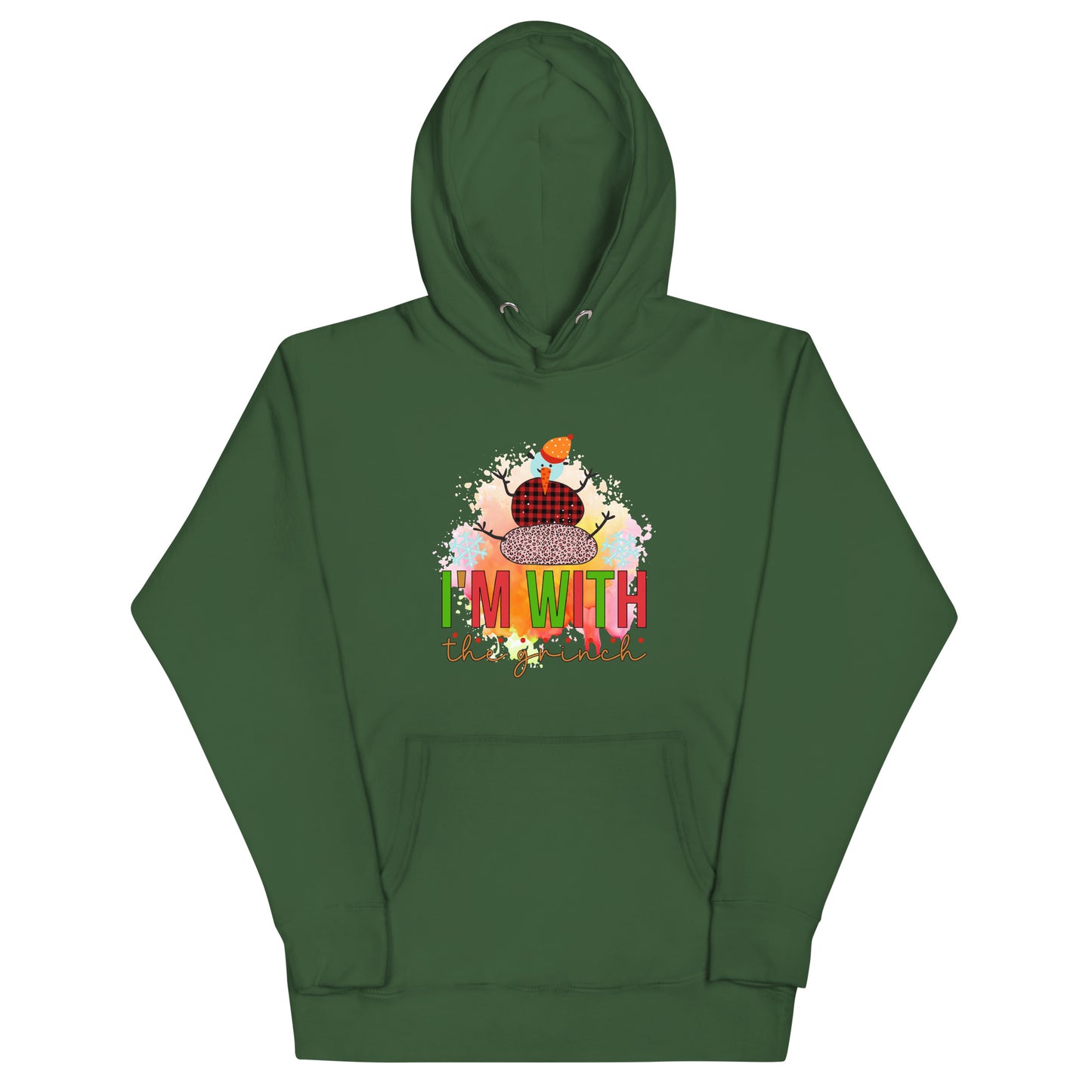 I’m with the grinch Unisex Hoodie