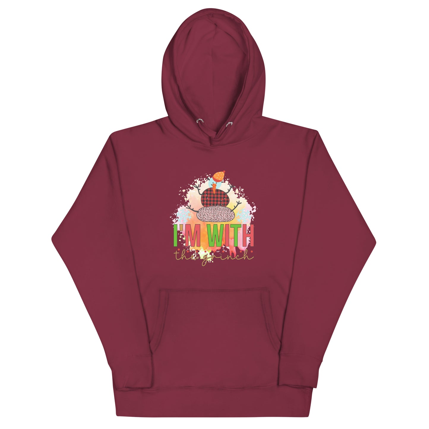 I’m with the grinch Unisex Hoodie