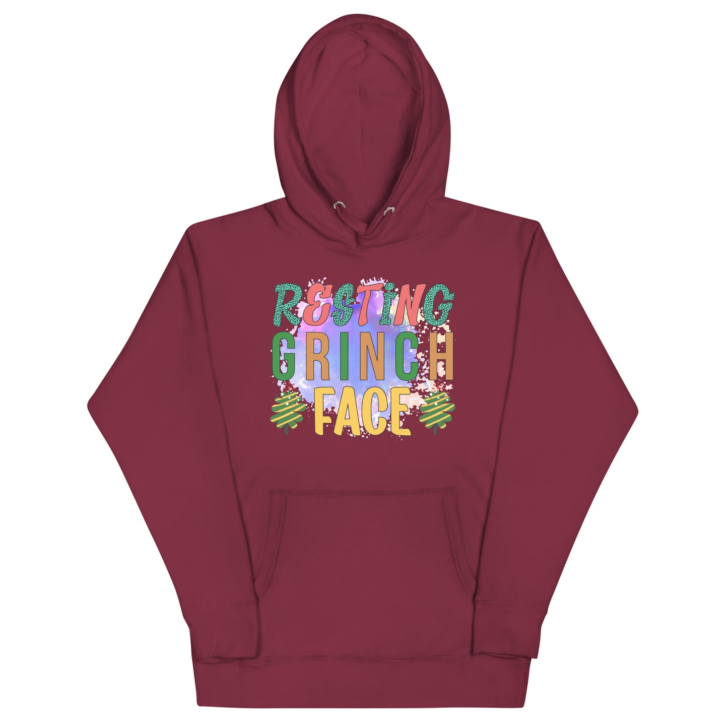 Resting grinch face Unisex Hoodie