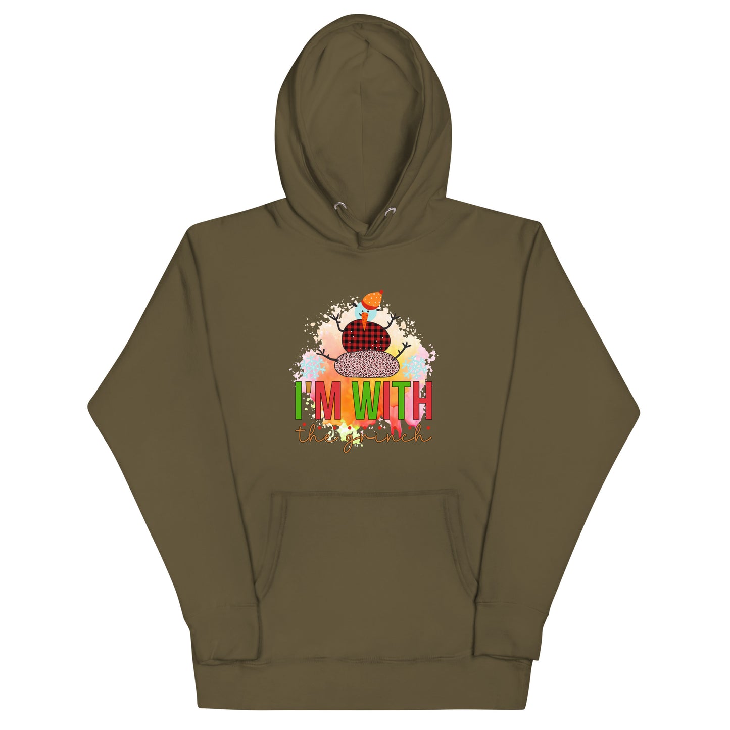 I’m with the grinch Unisex Hoodie