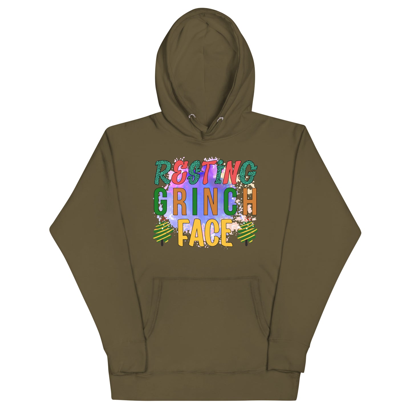 Resting grinch face Unisex Hoodie