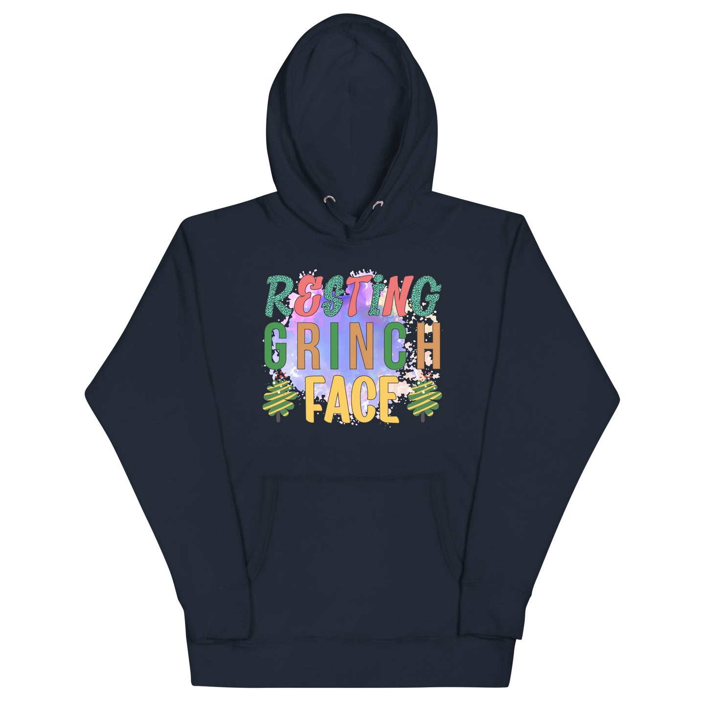 Resting grinch face Unisex Hoodie