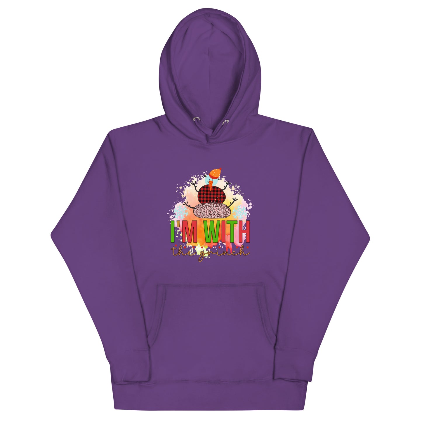 I’m with the grinch Unisex Hoodie