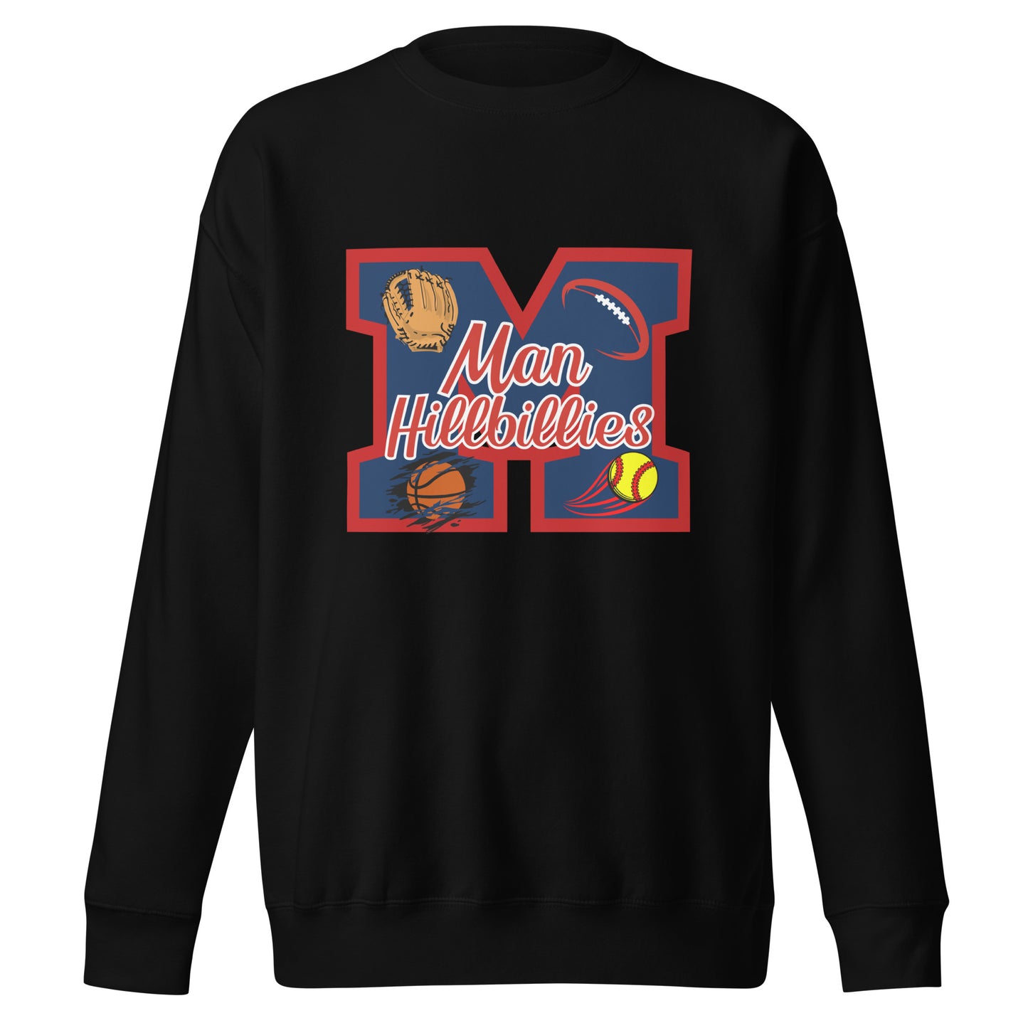 Man Unisex Premium Sweatshirt