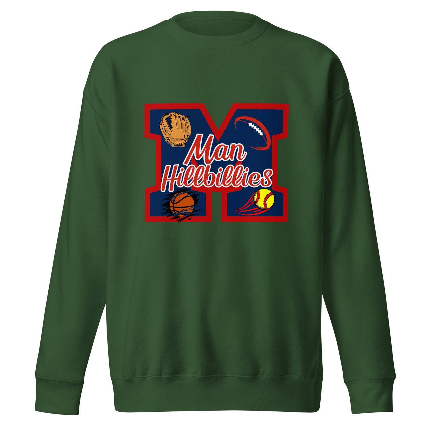 Man Unisex Premium Sweatshirt