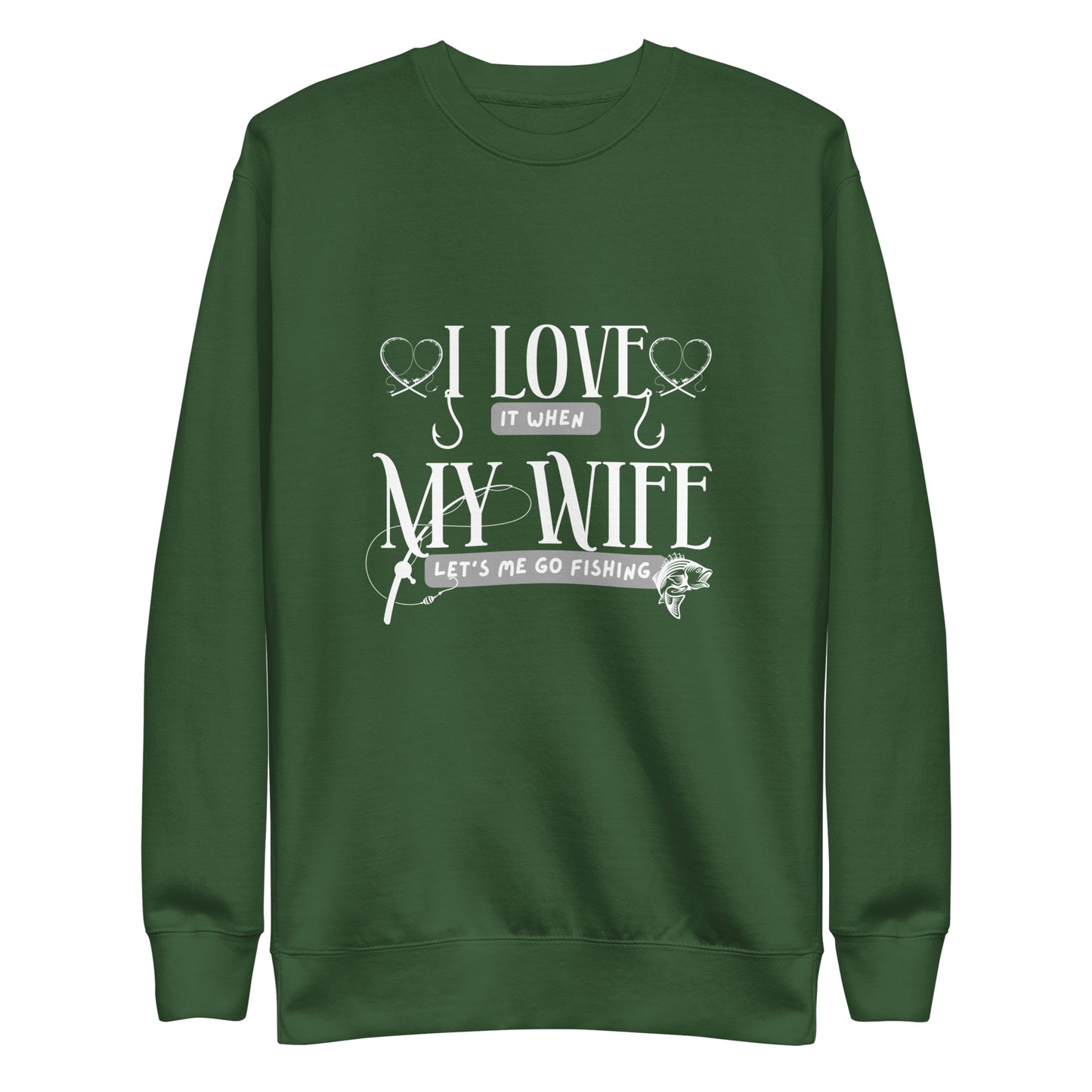 I love Unisex Premium Sweatshirt