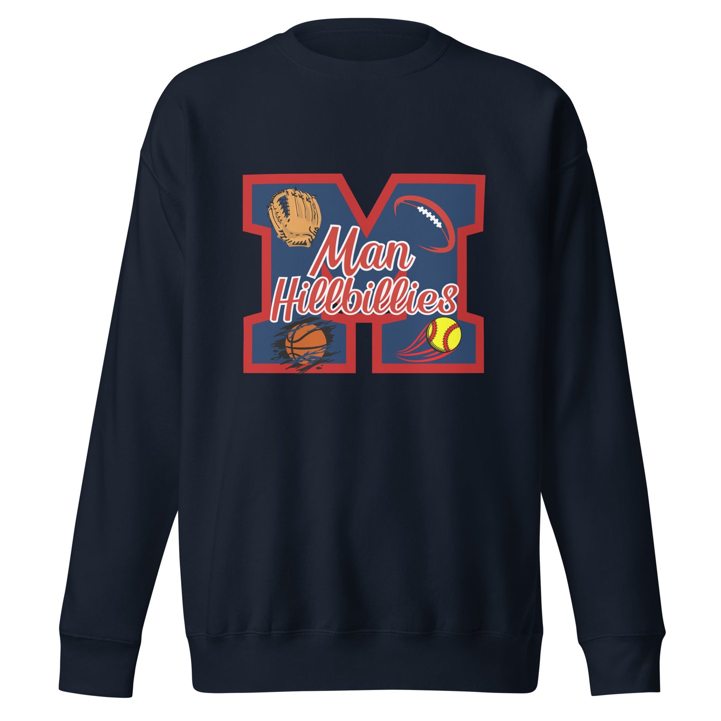 Man Unisex Premium Sweatshirt