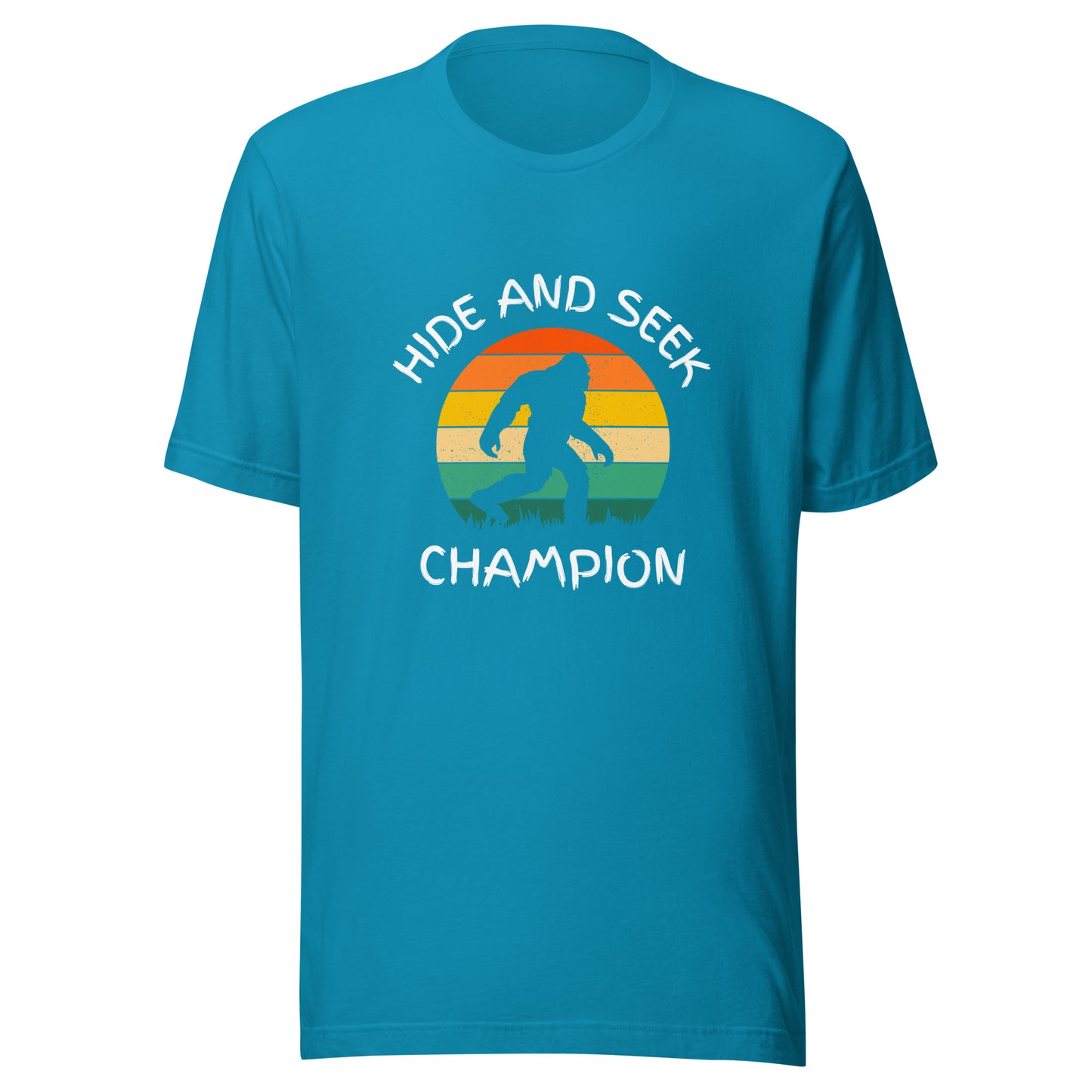 Hide and seek Unisex t-shirt