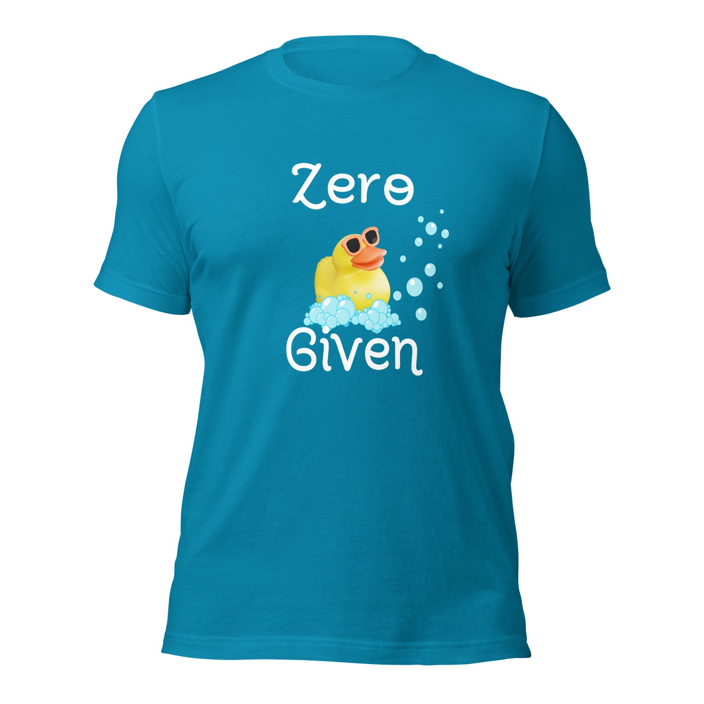 Zero ducks given Unisex t-shirt