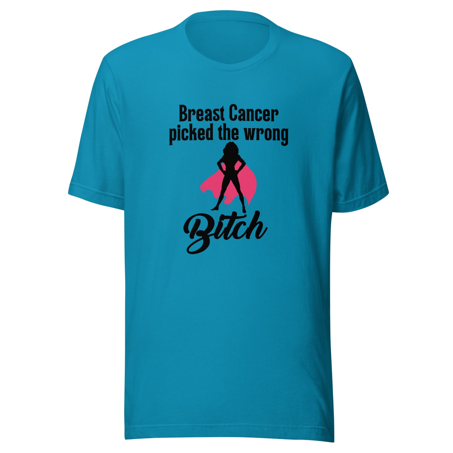 Breast cancer picked Unisex t-shirt