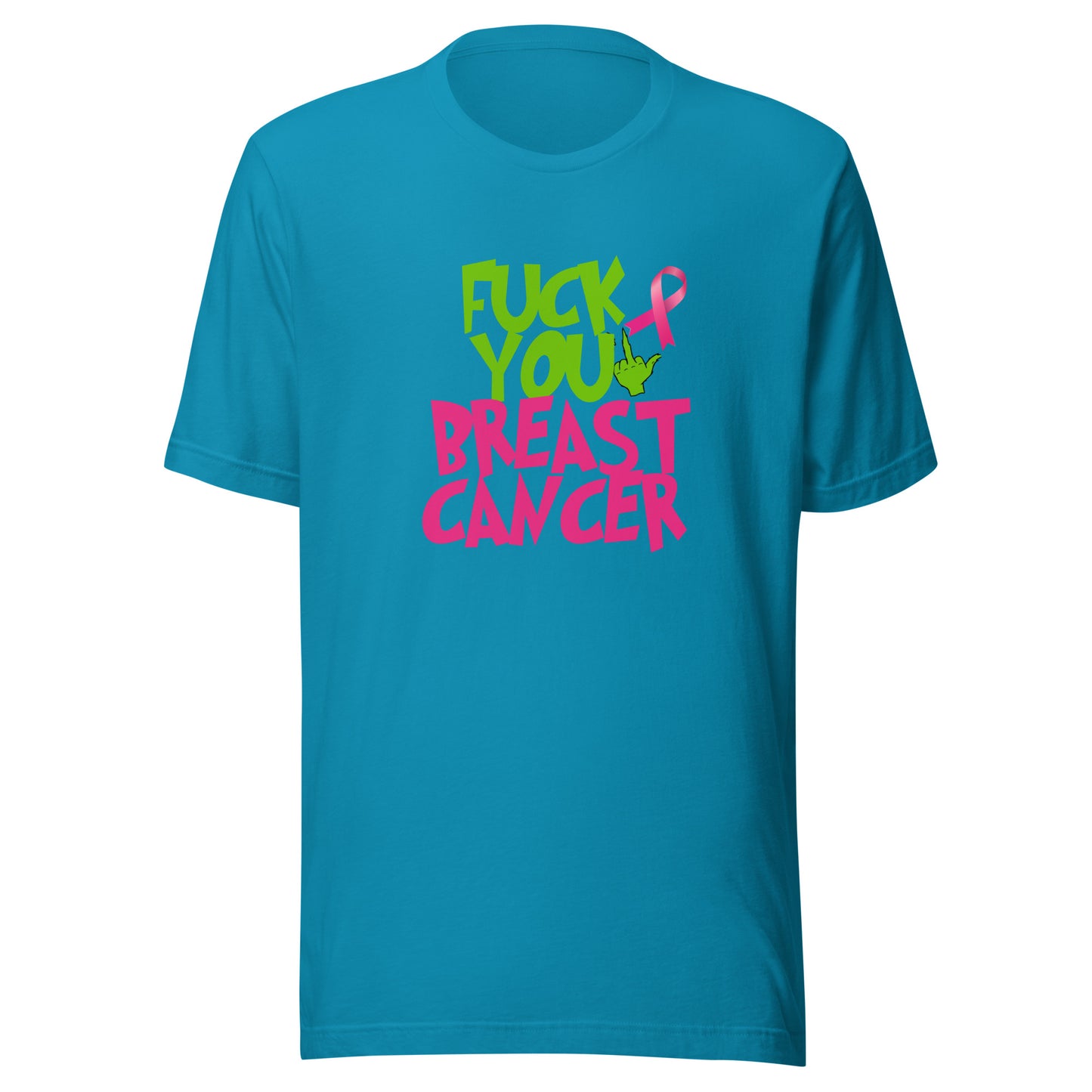 Grinch fu breast cancer Unisex t-shirt