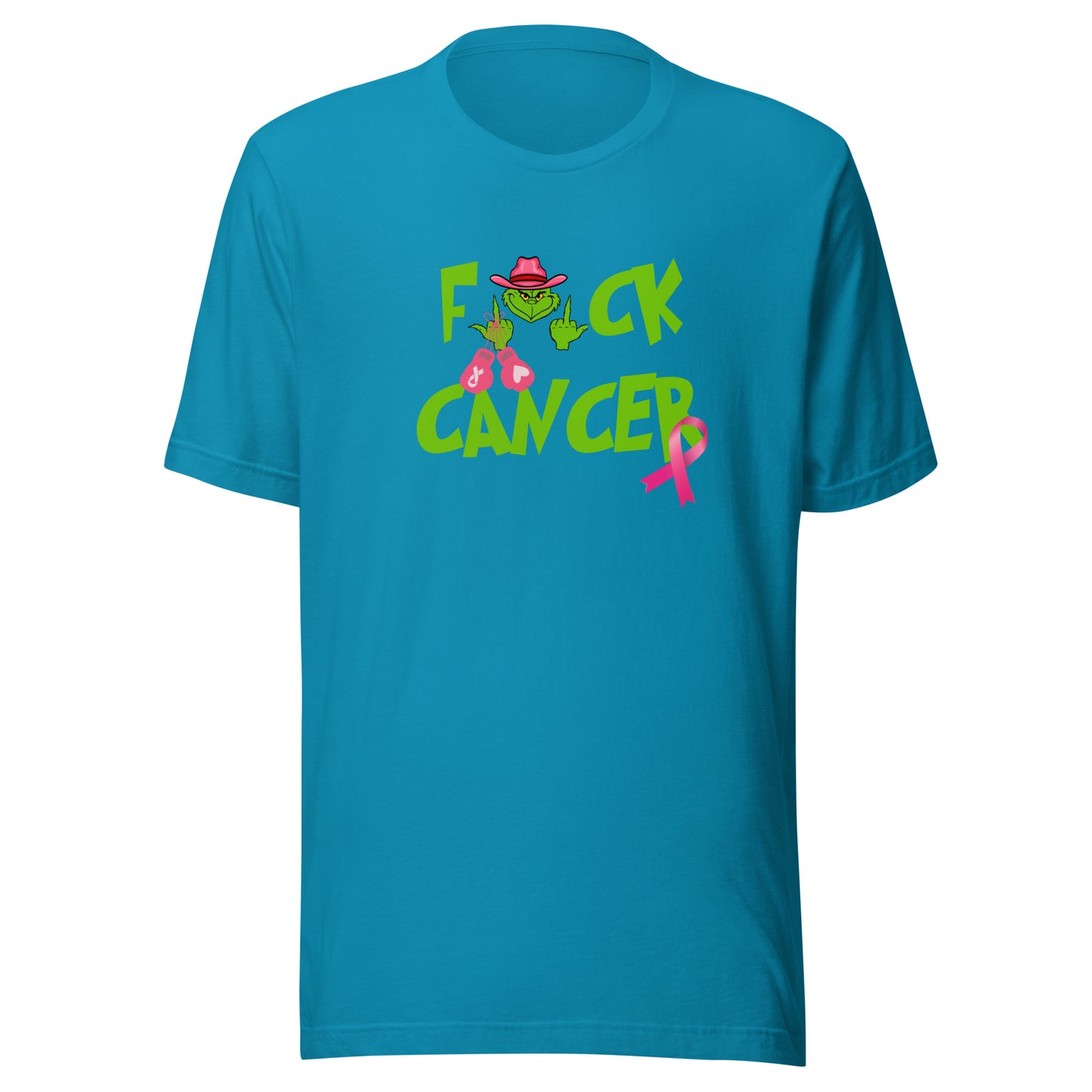 F*ck cancer grinch Unisex t-shirt