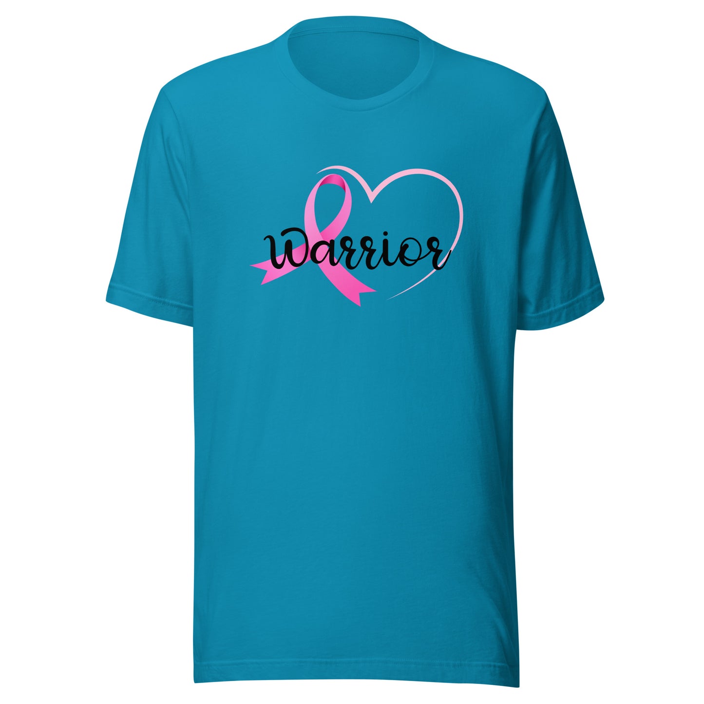 Warrior heart ribbon Unisex t-shirt